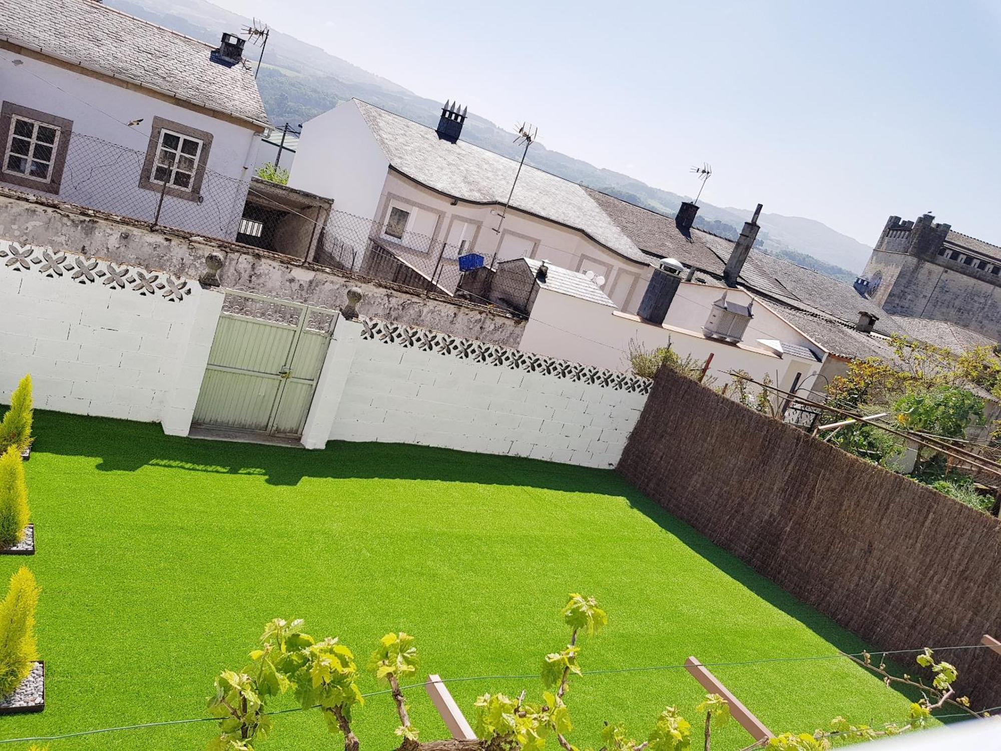 Casa Grande Do Costureiro-Para Grupos En Portomarin Con Terraza Y Vistas Exterior foto